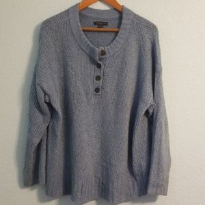 Jegging Fit cozy blue sweater